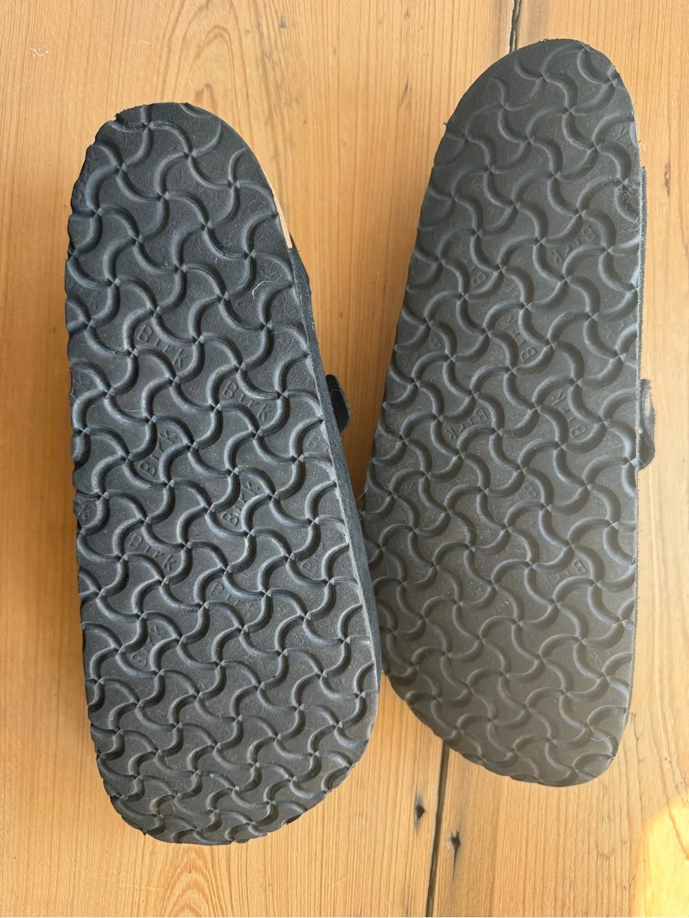 Birkenstock Tokio Black Suede Strap Sandals